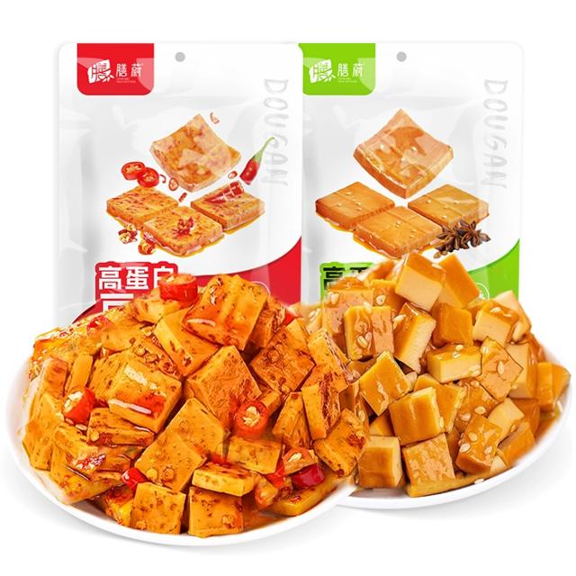 可用签到红包 膳蔚高蛋白豆干255g共10包