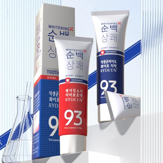 韩国RYDEEN93牙膏120g*7只