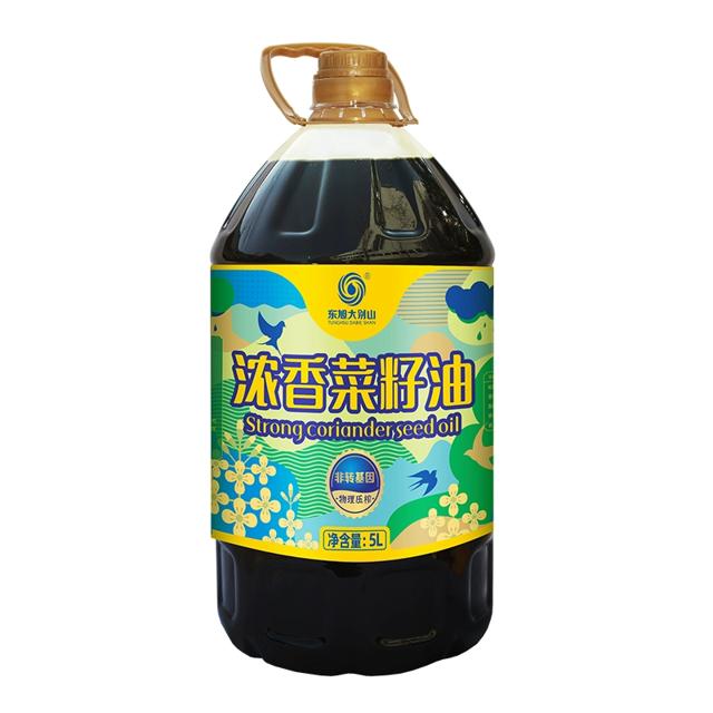二级 东旭大别山浓香菜籽油5L