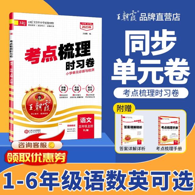 王朝霞试卷考点梳理试卷语文数学英语作业