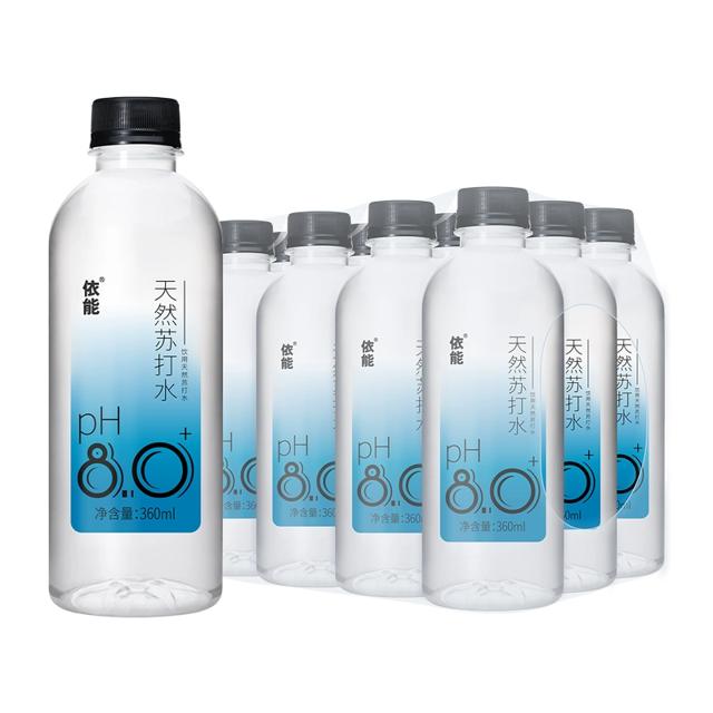 依能天然苏打水pH值360ml*6