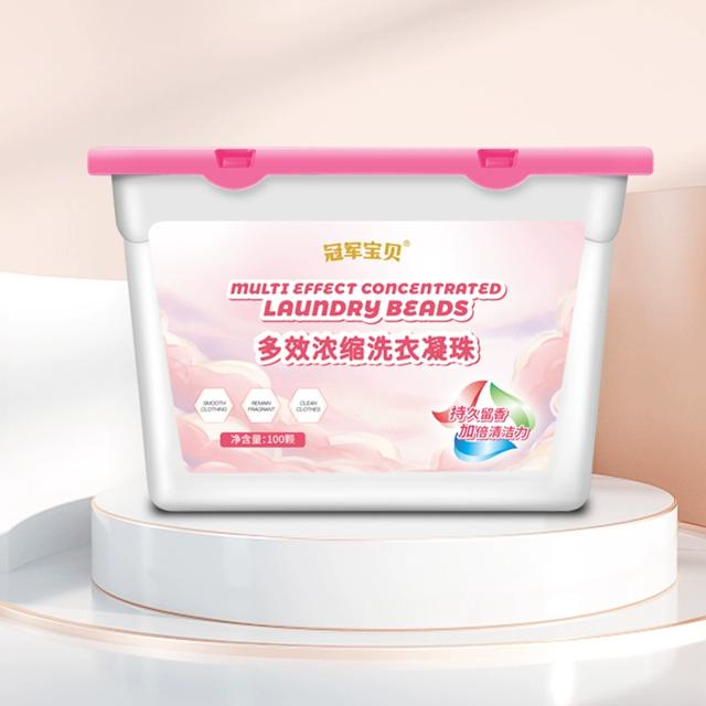 贝因美 冠-军宝贝留香洗衣凝珠100颗