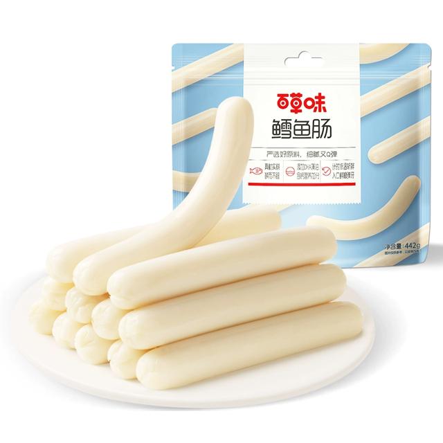 百草味鳕鱼肠52根