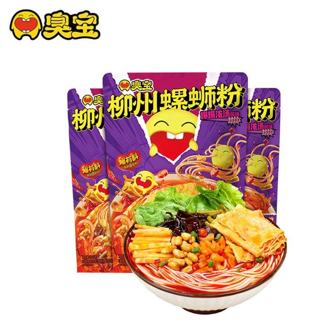 臭宝爆爆大腐竹螺蛳粉3袋