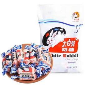 有券的上：大白兔 原味奶糖 227g袋