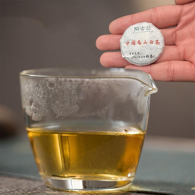 石古兰 2017老寿眉小白茶饼 5g*20粒