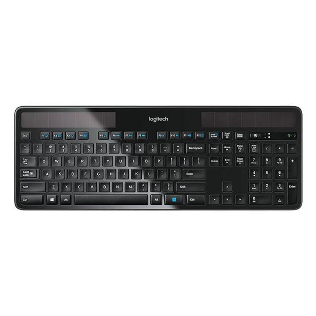 logitech 罗技 K750超薄无线键盘稳定连接舒适打字光源供电商务办公键盘