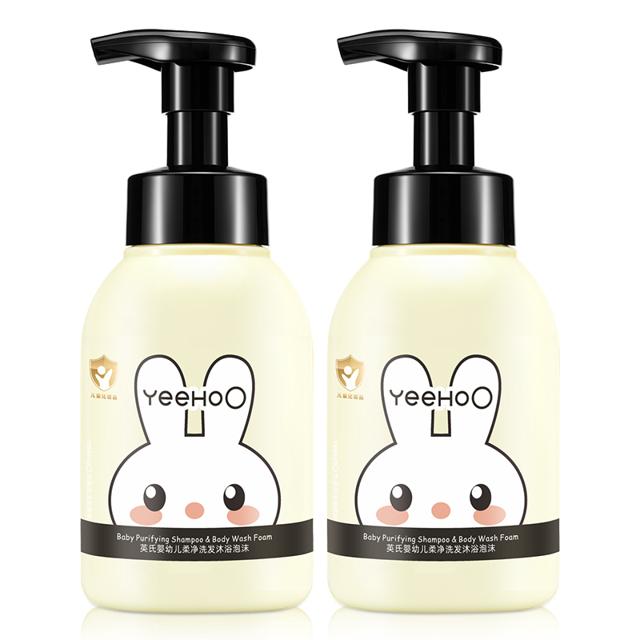 YeeHoO 英氏 婴儿沐浴露洗发水二合一 380ml（买一送一，到手2瓶，可签到）