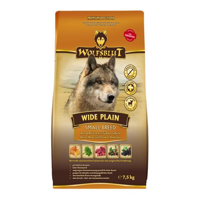 Wolfsblut狼族血缘进口狗粮天然无谷马肉小型成年粮7.5kg