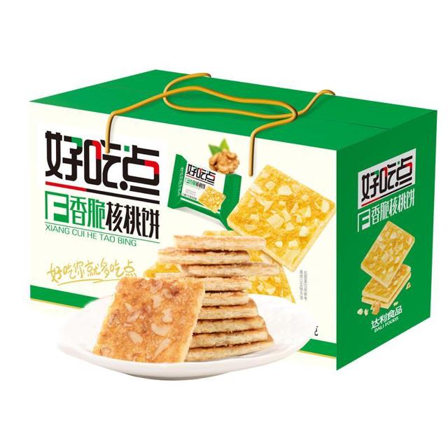 好吃点 香脆核桃饼 800g