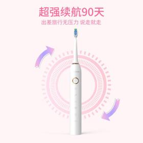 PLUS会员：SHRMAN 小曼 s5 电动牙刷 象牙白 刷头*4+收纳盒