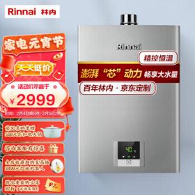 Rinnai 林内 芯动力系列 JSQ26-D31 燃气热水器 13L