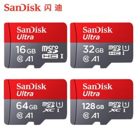 SanDisk 闪迪 至尊高速移动系列 Micro-SD存储卡 128GB