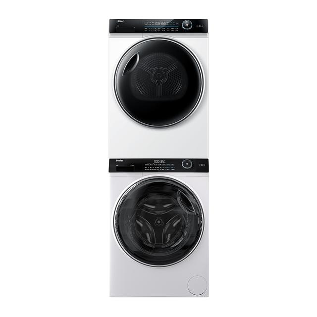 Haier 海尔 洗烘套装滚筒洗衣机热泵烘干衣机全自动家用sl3 176