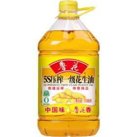 luhua 鲁花 5S压榨一级花生油 3.68L