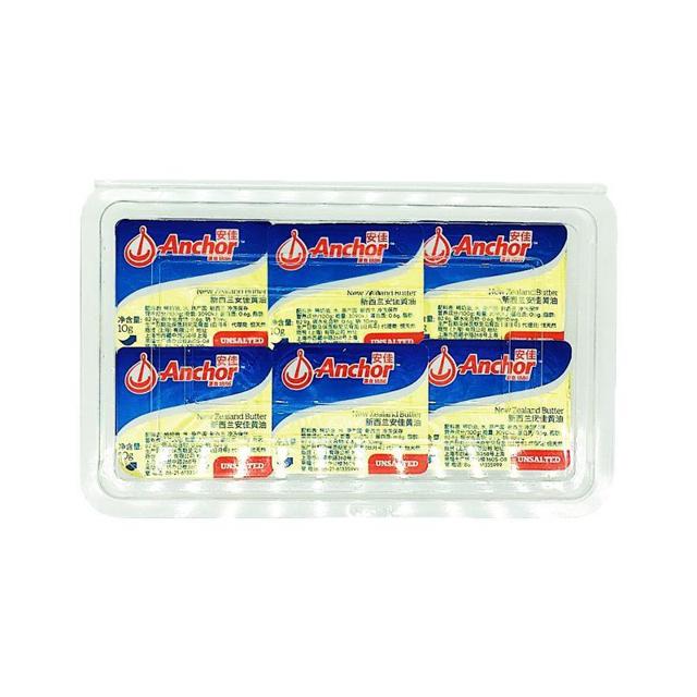 Anchor 安佳 原味黄油6*10g新西兰进口动物黄油
