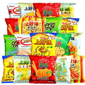 Oishi 上好佳 薯片大礼包 混合口味 50包