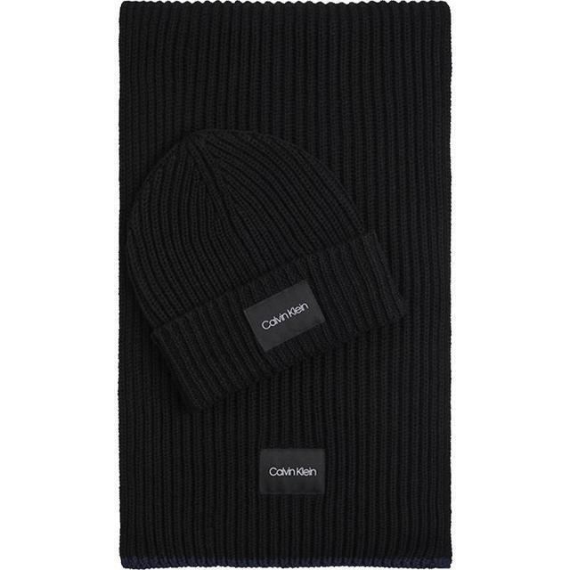 88VIP：Calvin Klein Jeans 卡尔文·克莱恩牛仔 男士无檐帽+围巾 K50K507499