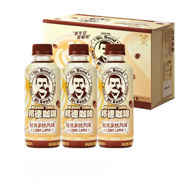 邦德旗舰店 旺旺轻乳拿铁咖啡10瓶装