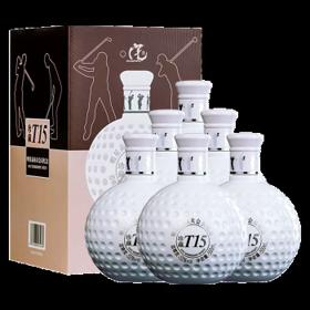 PLUS会员：舍得 珍藏T15 明星高尔夫会员纪念酒 52%vol 浓香型白酒 500ml*6瓶