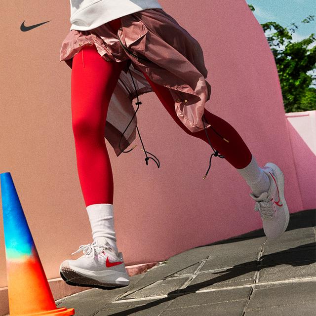 NIKE 耐克 GO怒放系列 女子高强度包覆中腰九分紧身裤 DQ5695