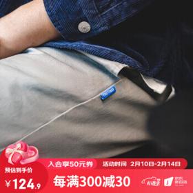 MADEN 马登 工装 日系简约休闲裤纯棉宽松锥形长裤男 浅灰色 XXL