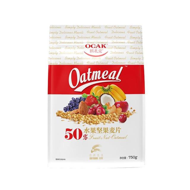 OCAK 欧扎克 50%水果坚果燕麦片 750g
