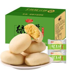 千丝 小零食绿豆饼 500克