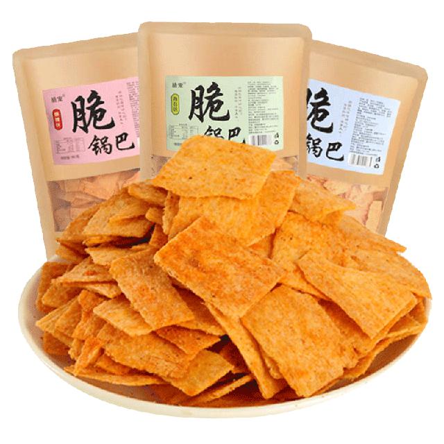 首单1+签到脆宠 手工锅巴128g*4