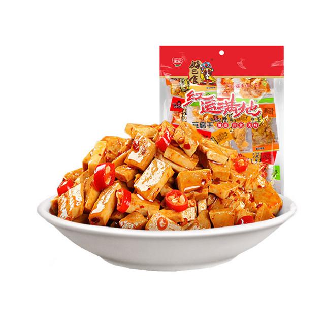 好巴食 豆腐干 4口味 400g（麻辣味+烧烤味+泡椒味+五香味）