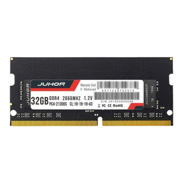 JUHOR 玖合 DDR4 2666MHz 笔记本内存 普条 32GB