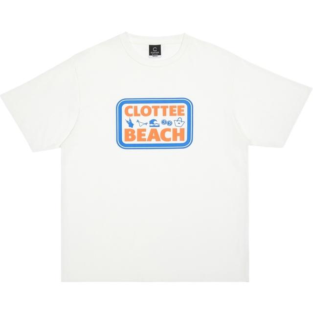 CLOT 凝结集团 夏季海滩系列 字母印花短袖