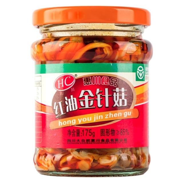 惠川 红油金针菇香辣下饭菜