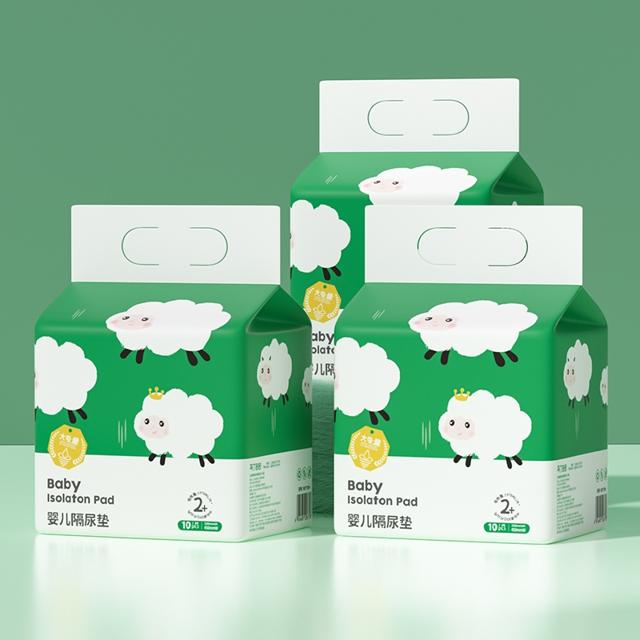 布丁团团 大吸量婴儿隔尿垫片30片