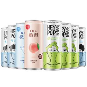 移动端：RIO 锐澳 预调 鸡尾酒 微醺330ml*2罐+气泡水330ml*6罐（口味随机发货）