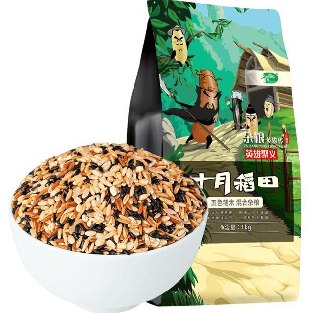 88VIP：十月稻田 五色糙米 1kg