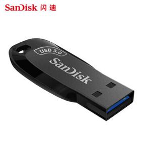 SanDisk 闪迪 至尊高速系列 酷邃 CZ410 USB 3.0 U盘 黑色 64GB USB-A