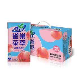 Nestlé 雀巢 Nestle 雀巢茶萃桃子清乌龙 果汁茶饮料250ml*24包 整箱