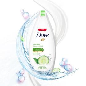 有券的上：Dove 多芬 清新水透沐浴露 190ml*4瓶