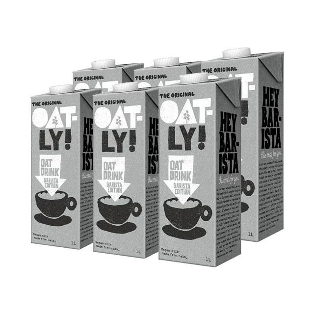 OATLY 噢麦力 燕麦奶谷物饮料咖啡大师0蔗糖燕麦饮植物蛋白饮料6L瓶早餐奶