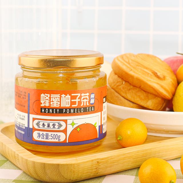 香巢堂蜂蜜柚子柠檬百香果茶500g