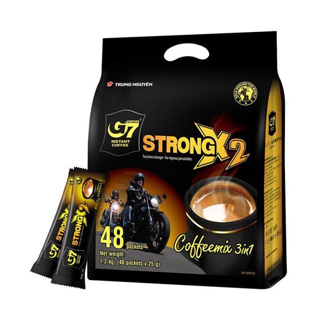 G7 COFFEE 越南中原G7咖啡浓醇特浓三合一速溶咖啡25g*48杯共1200g