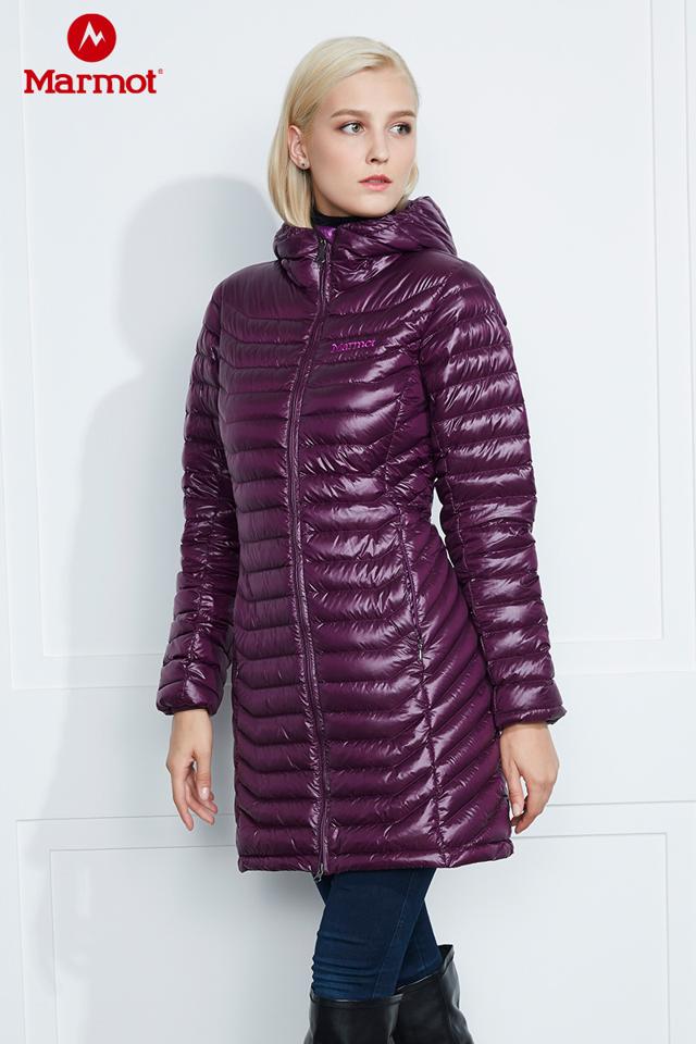 Marmot 土拨鼠 秋冬新款女700蓬鸭绒拒水羽绒服