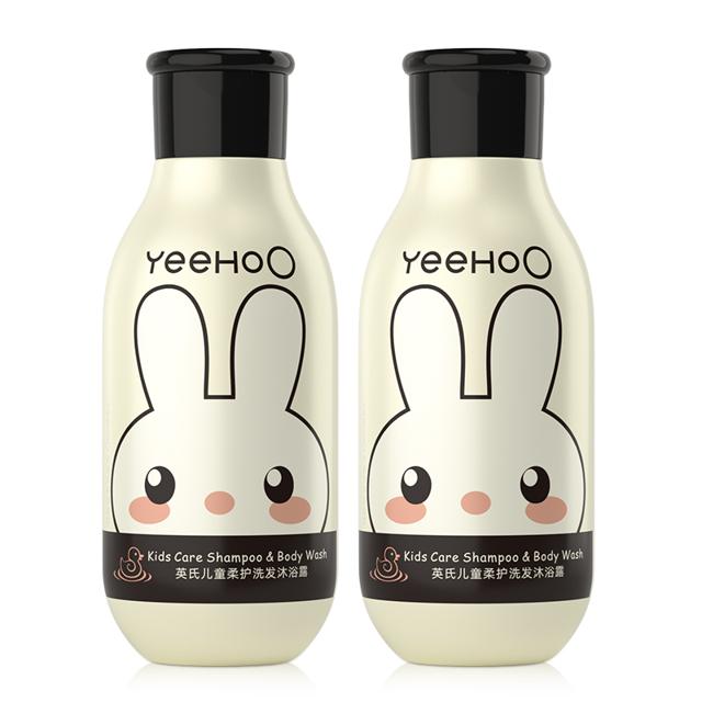 YeeHoO 英氏 儿童柔护洗发沐浴二合一60ml*2