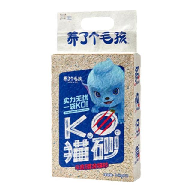 养了个毛孩 4合1混合猫砂