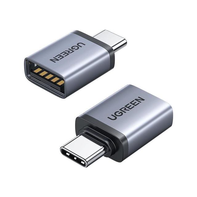UGREEN 绿联 US270 无挂绳 OTG转接头 Type-C转USB-A