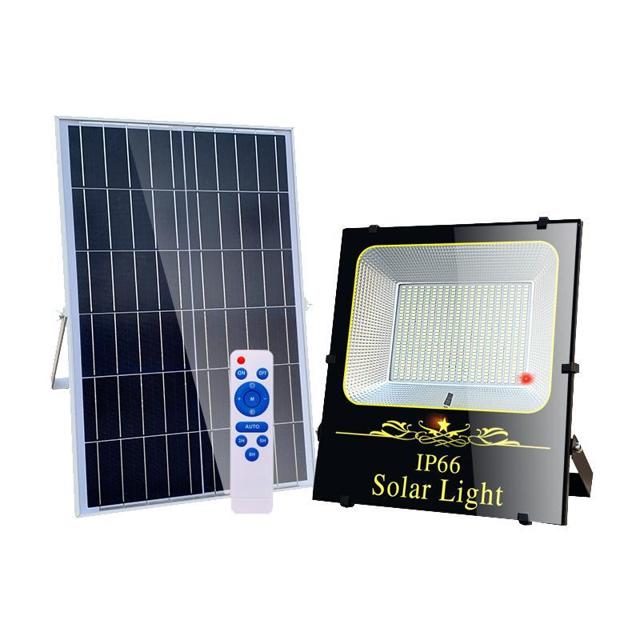 迈盟 太阳能灯户外庭院灯新农村家用照明室内天黑自动亮路灯一拖二超亮