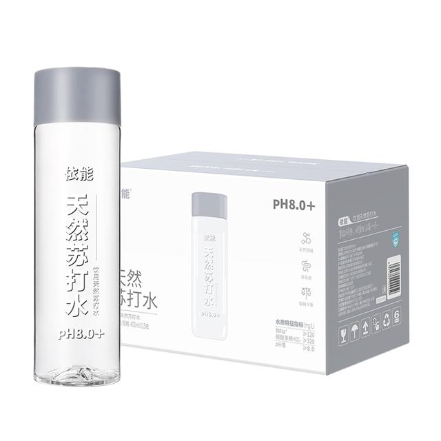 依能 天然弱碱苏打水400mlX15瓶