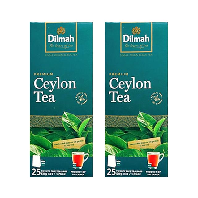 Dilmah 迪尔玛 优选锡兰红茶 原味 50包