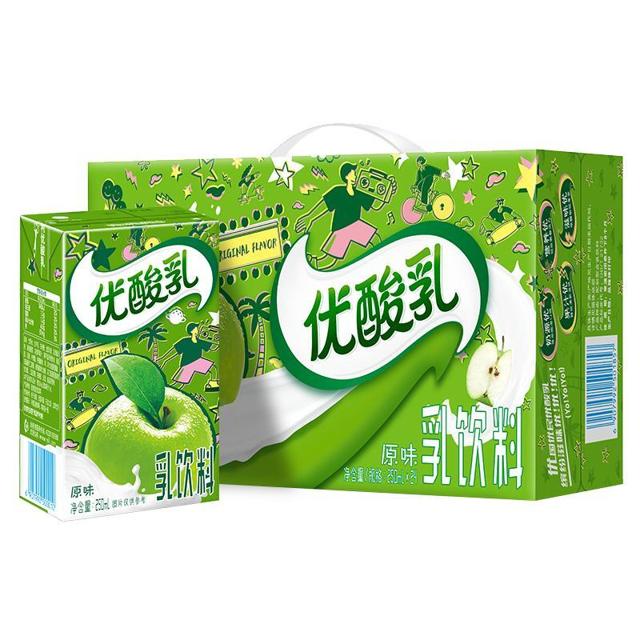 88VIP：yili 伊利 优酸乳 原味 250ml*24盒/整